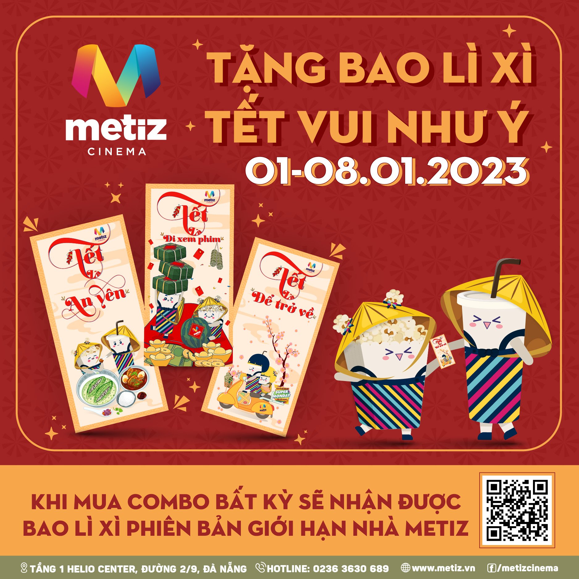 MUA COMBO, TẶNG BAO LÌ XÌ - TẾT VUI NHƯ Ý